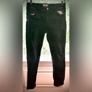 Black Denim Jeans (Slim)(x2)